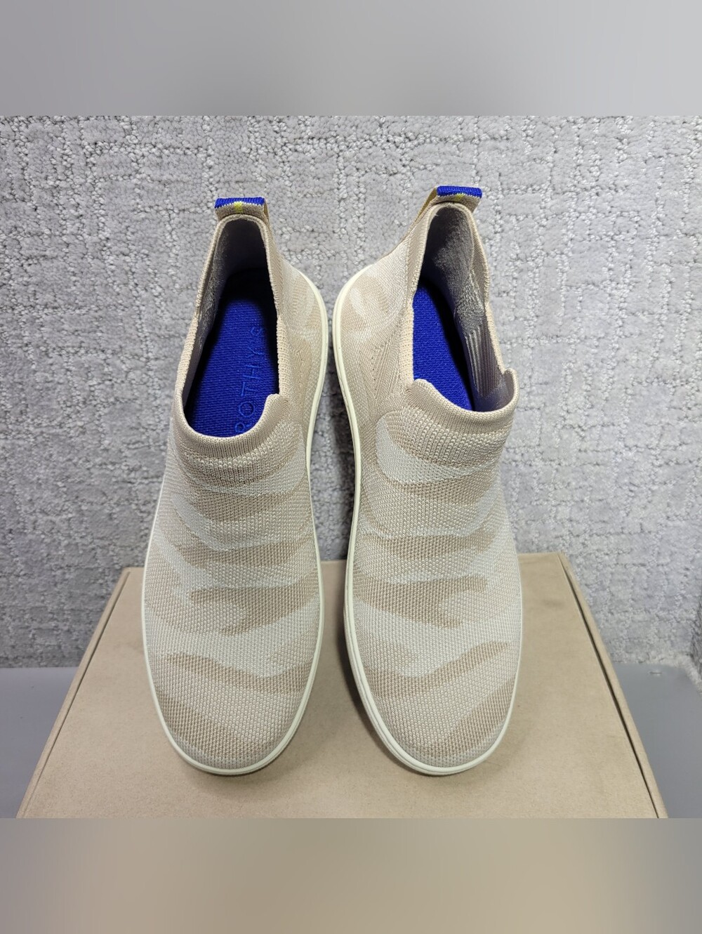 Rothy's The Chelsea Sand Camo Pull On Ankle Boots Women's Size US 8, 9.5 - Picture 8 of 10